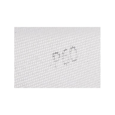 Abrazyvinis tinklelis baltas 115 x 280 mm, p60 3