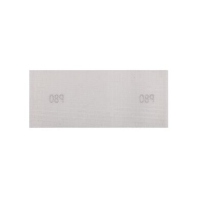 Abrazyvinis tinklelis baltas 115 x 280 mm, p80 2