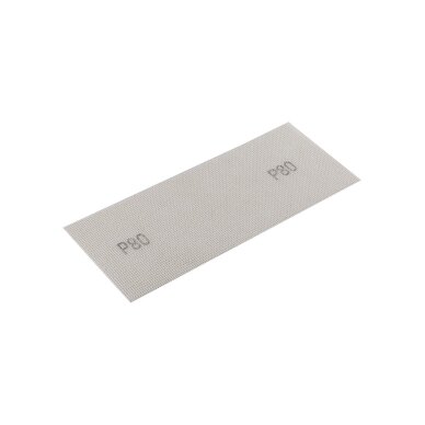 Abrazyvinis tinklelis baltas 115 x 280 mm, p80 4