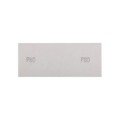 Abrazyvinis tinklelis baltas 115 x 280 mm, p80