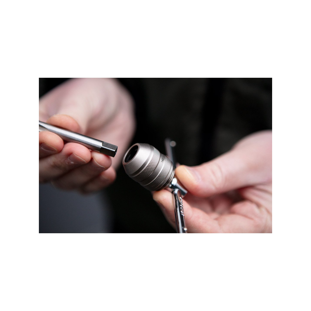 Adapteris sriegimo įrankiams, 1/4 " Dr M5-M12 2 Adapteris sriegimo įrankiams, 1/4 " Dr M5-M12 2