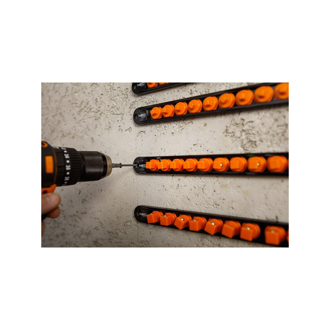 Adapterių laikikliai 1/4„“, 3/8„“, 1/2„“ - 6 vnt. rinkinys. 1 Adapterių laikikliai 1/4„“, 3/8„“, 1/2„“ - 6 vnt. rinkinys. 1