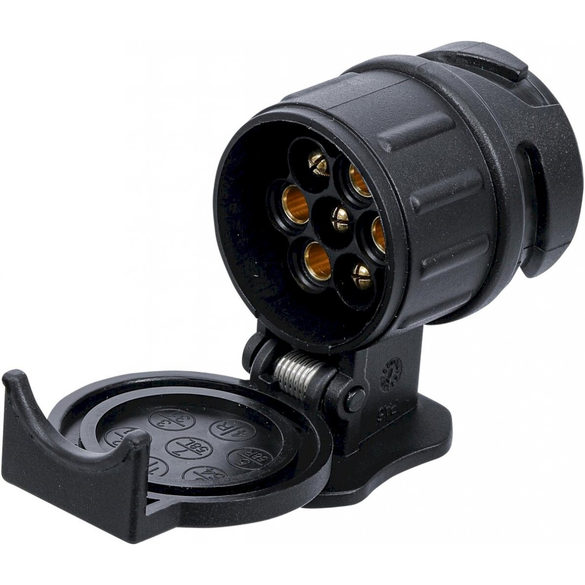 Adapteris priekabos kištukui | 13-kontaktų į 7-kontaktus (80754) Adapteris priekabos kištukui | 13-kontaktų į 7-kontaktus (80754)