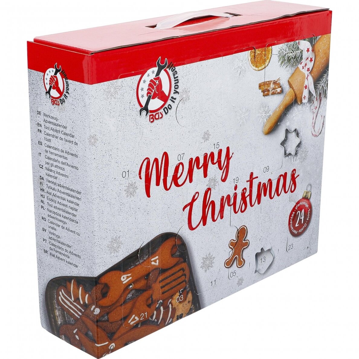 Advento kalendorius su įrankiais ir priedais 2 Advento kalendorius su įrankiais ir priedais 2