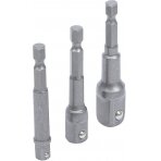 Adapterių komplektas | 6.3 mm (1/4") antgalis | 6.3 mm (1/4") / 10 mm (3/8") / 12,5 mm (1/2") | 3 vnt. (8204)