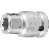 Adapteris su tvirtinimo rutuliu | 12,5 mm (1/2") - vidinis šešiakampis 10 mm (3/8") (290)