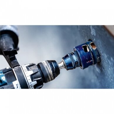 Adapteris Bosch PC Plus 3/8" ir HSS-G 7, 15x105mm grąžtas, 2608900527 3 Adapteris Bosch PC Plus 3/8" ir HSS-G 7, 15x105mm grąžtas, 2608900527 3