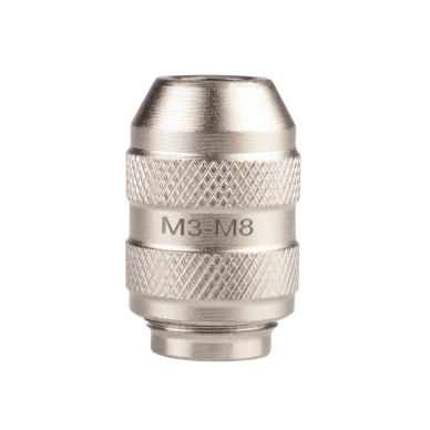 Adapteris sriegimo įrankiams, 1/4 " Dr M3-M8 Adapteris sriegimo įrankiams, 1/4 " Dr M3-M8
