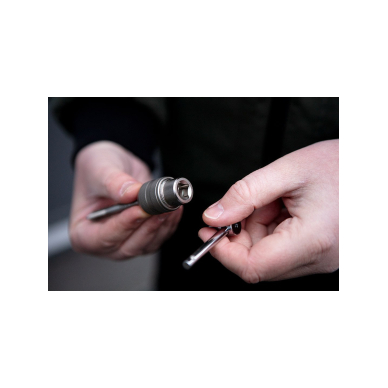 Adapteris sriegimo įrankiams, 3/8 " Dr M5-M12 4 Adapteris sriegimo įrankiams, 3/8 " Dr M5-M12 4