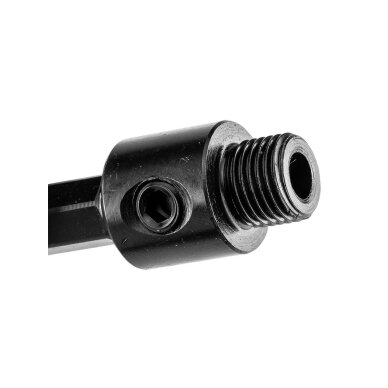 Adapteris su centravimo grąžtu bimetaliniams skylių pjūklams 14-30 mm, šešiakampis 5