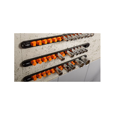Adapterių laikikliai 1/4„“, 3/8„“, 1/2„“ - 6 vnt. rinkinys. 4