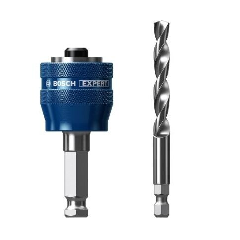 Adapteris Bosch PC Plus 3/8" ir HSS-G 7, 15x105mm grąžtas, 2608900527 Adapteris Bosch PC Plus 3/8" ir HSS-G 7, 15x105mm grąžtas, 2608900527