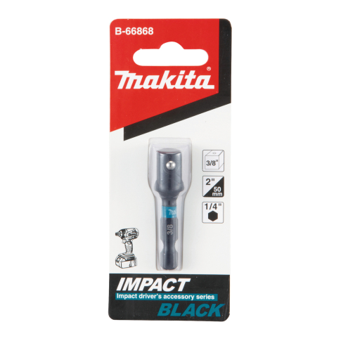 Adapteris Makita B-66868, 1/4"-3/8" x 50MM 1