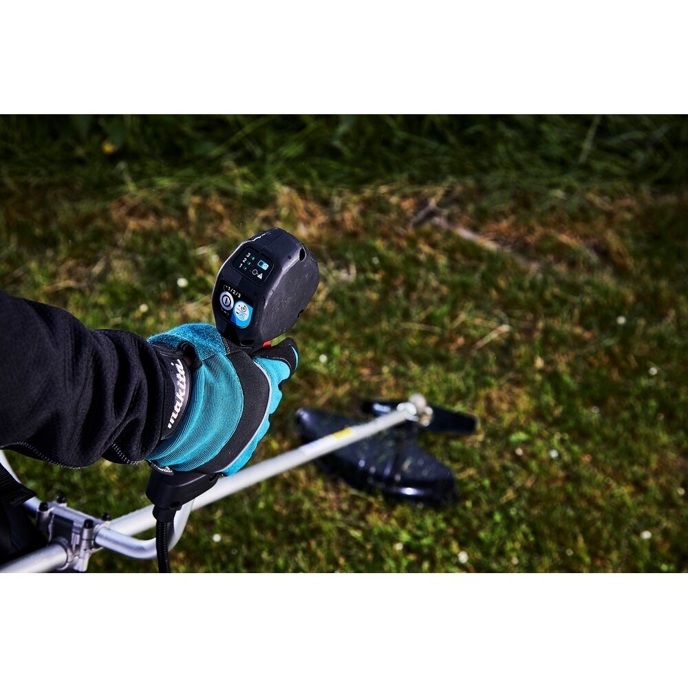 Akumuliatorinė krūmapjovė / trimeris Makita DUR369AZ, 2x18V 12 Akumuliatorinė krūmapjovė / trimeris Makita DUR369AZ, 2x18V 12