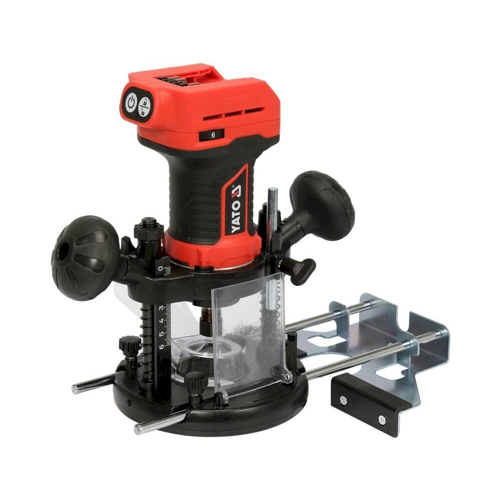 Akumuliatorinės frezavimo staklės | 18V | 3 viename | be baterijos (YT-82194)