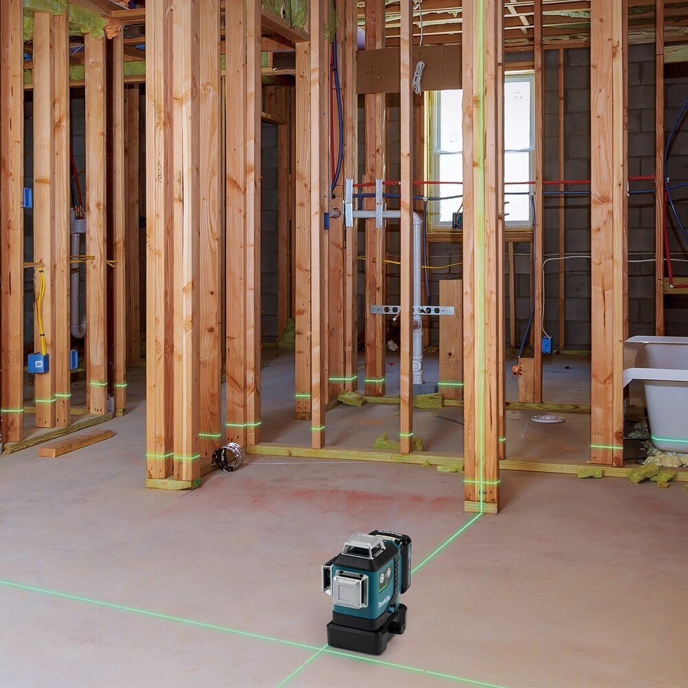 Akumuliatorinis 360° CXT ® lazerinis nivelyras Makita SK700GD 14 Akumuliatorinis 360° CXT ® lazerinis nivelyras Makita SK700GD 14