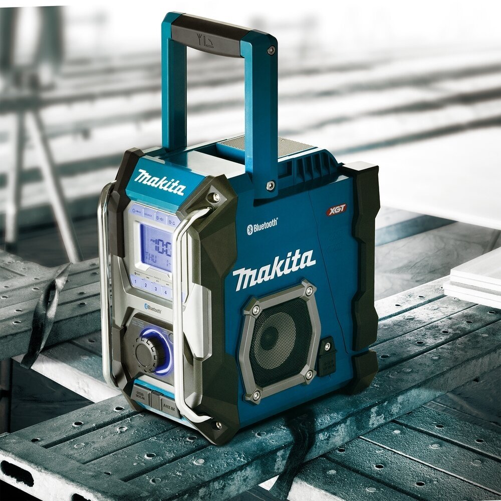 Akumuliatorinis darbinis Bluetooth radijas Makita MR002GZ 9 Akumuliatorinis darbinis Bluetooth radijas Makita MR002GZ 9