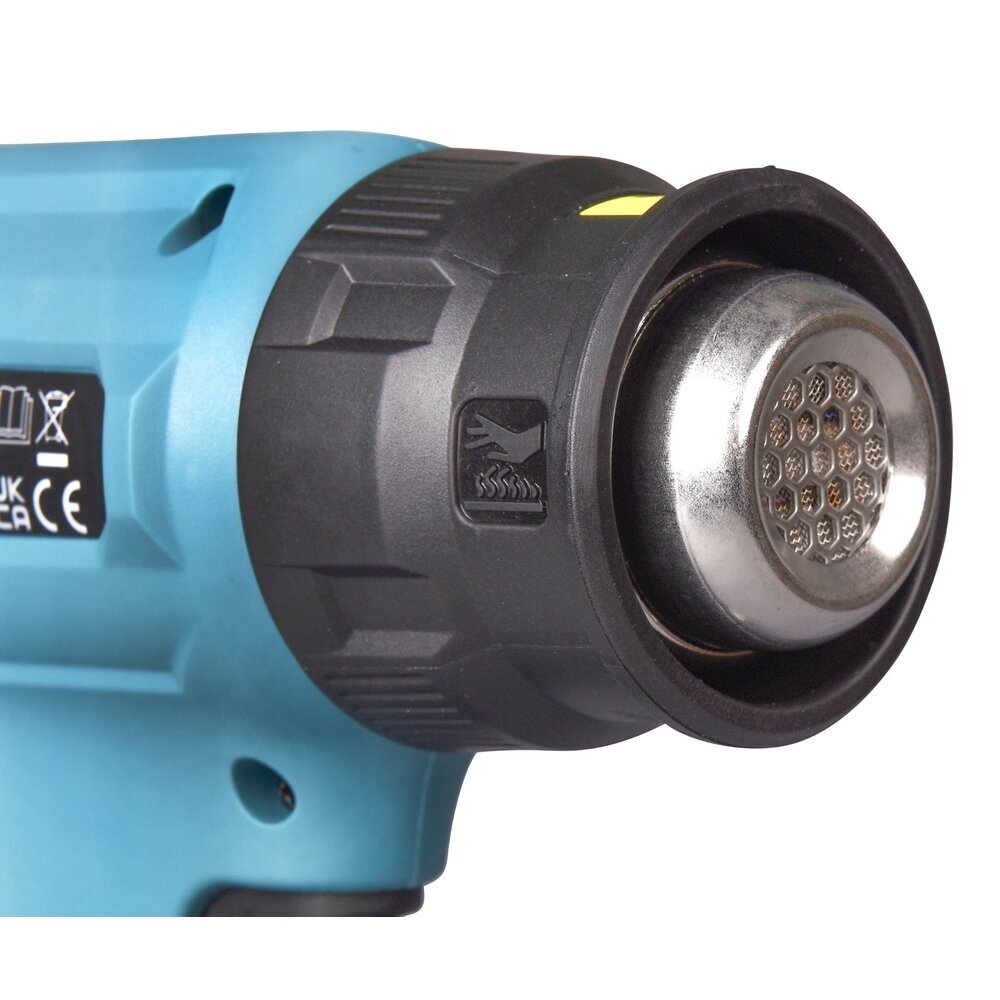 Akumuliatorinis karšto oro fenas Makita DHG181ZJ, 18 V, 150-550 °C, (be akum. ir krov.) 6 Akumuliatorinis karšto oro fenas Makita DHG181ZJ, 18 V, 150-550 °C, (be akum. ir krov.) 6