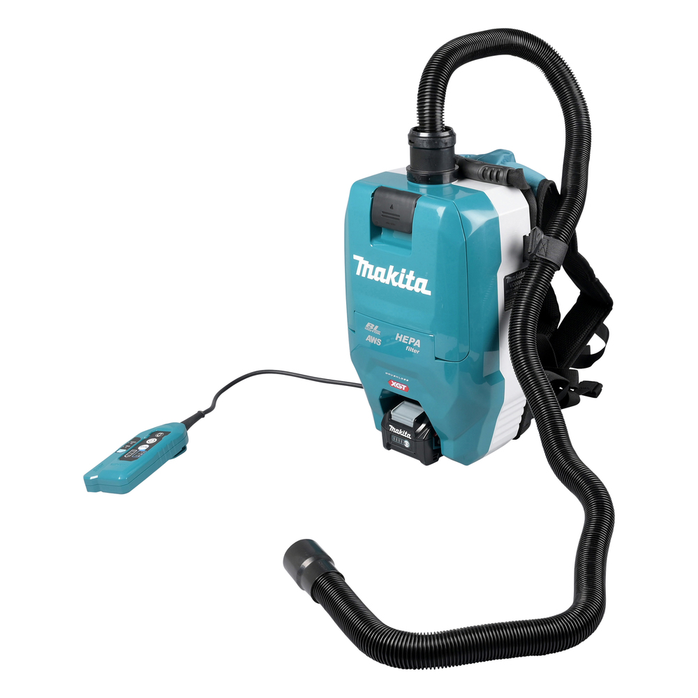 Akumuliatorinis dulkių siurblys (kuprinė) Makita VC009GZ01, 40 V, (be akum. ir krov.) Akumuliatorinis dulkių siurblys (kuprinė) Makita VC009GZ01, 40 V, (be akum. ir krov.)