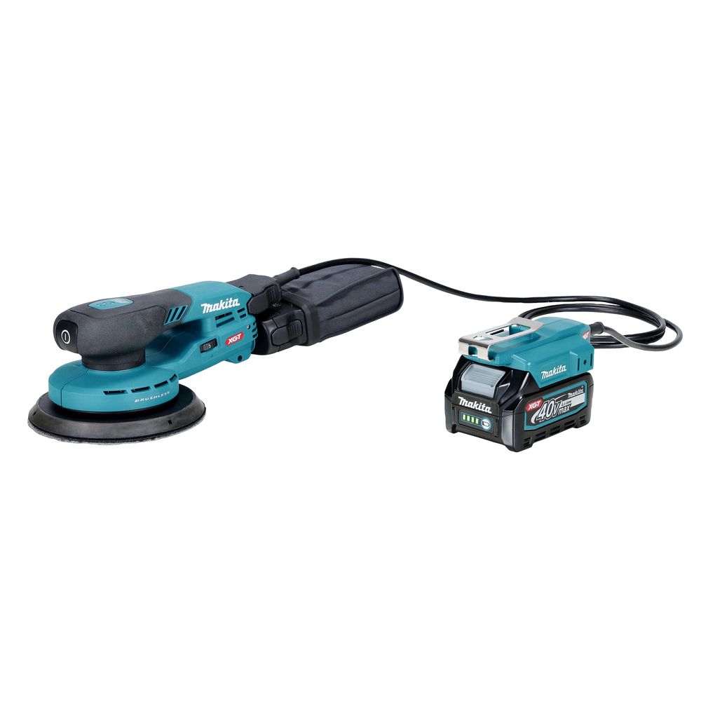 Akumuliatorinis ekscentrinis šlifuoklis Makita BO004CGZ, XGT ® 40V, be akumuliatorių ir kroviklio Akumuliatorinis ekscentrinis šlifuoklis Makita BO004CGZ, XGT ® 40V, be akumuliatorių ir kroviklio