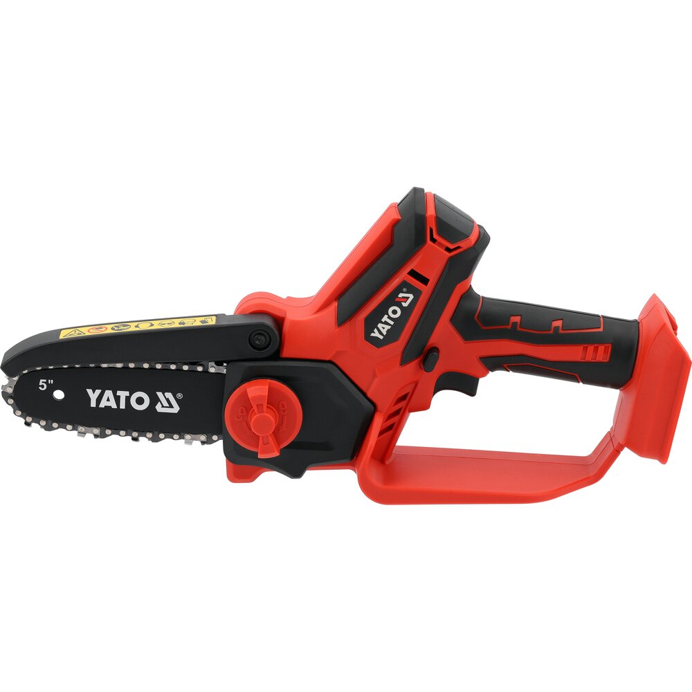 Akumuliatorinis grandininis pjūklas | 18V | BAR 6 | be baterijos (YT-828114) Akumuliatorinis grandininis pjūklas | 18V | BAR 6 | be baterijos (YT-828114)