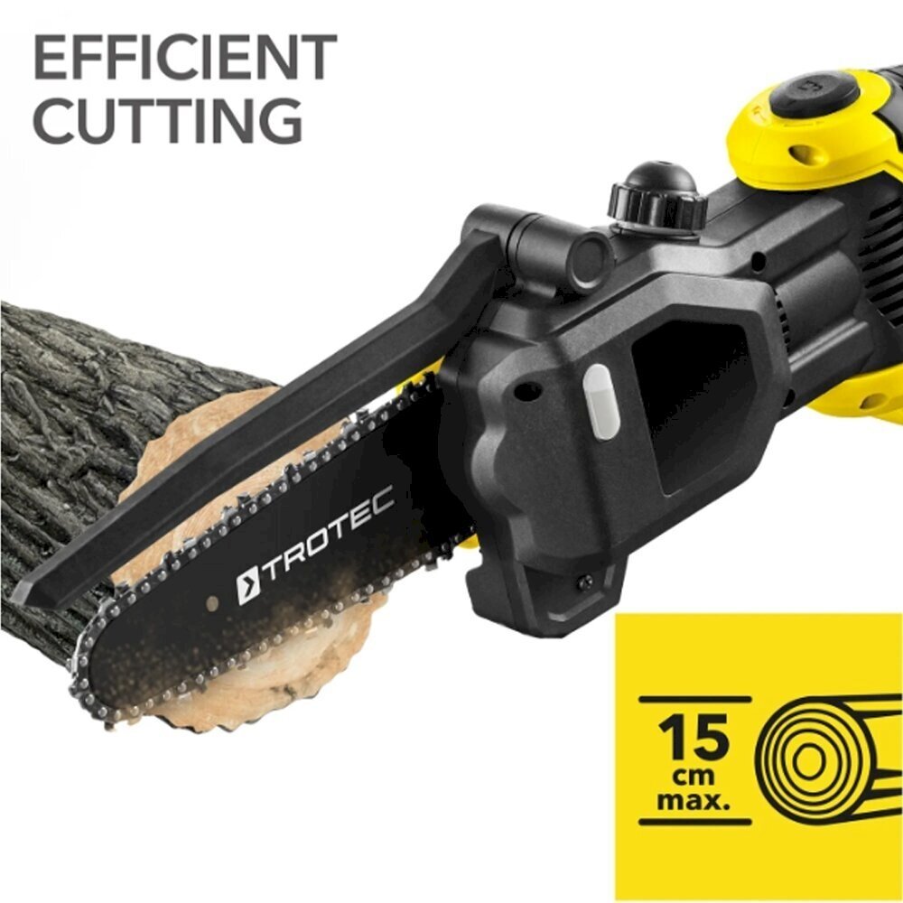 Akumuliatorinis grandininis pjūklas Trotec PCHS 10-20V 6 Akumuliatorinis grandininis pjūklas Trotec PCHS 10-20V 6