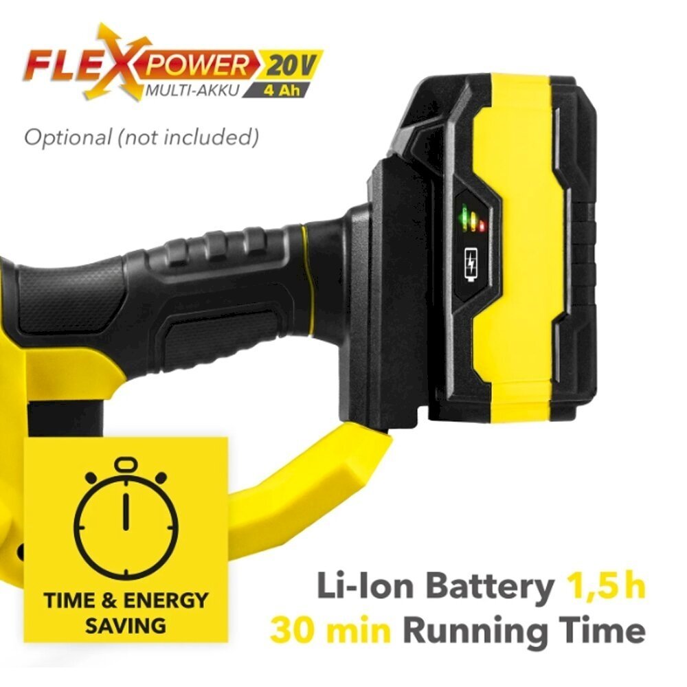 Akumuliatorinis grandininis pjūklas Trotec PCHS 10-20V 8 Akumuliatorinis grandininis pjūklas Trotec PCHS 10-20V 8