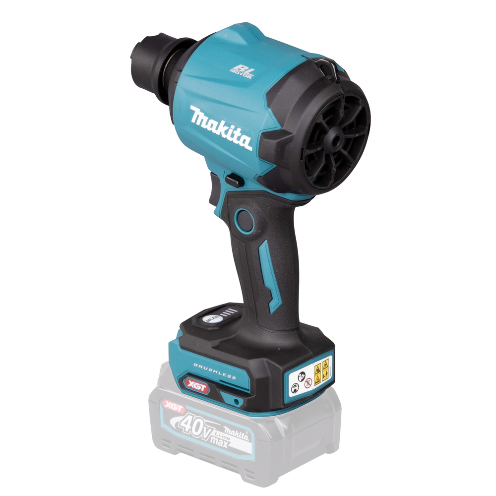 Akumuliatorinis dulkių pūstuvas Makita AS001GZ, 40 Vmax, (be akum. ir krov.) Akumuliatorinis dulkių pūstuvas Makita AS001GZ, 40 Vmax, (be akum. ir krov.)