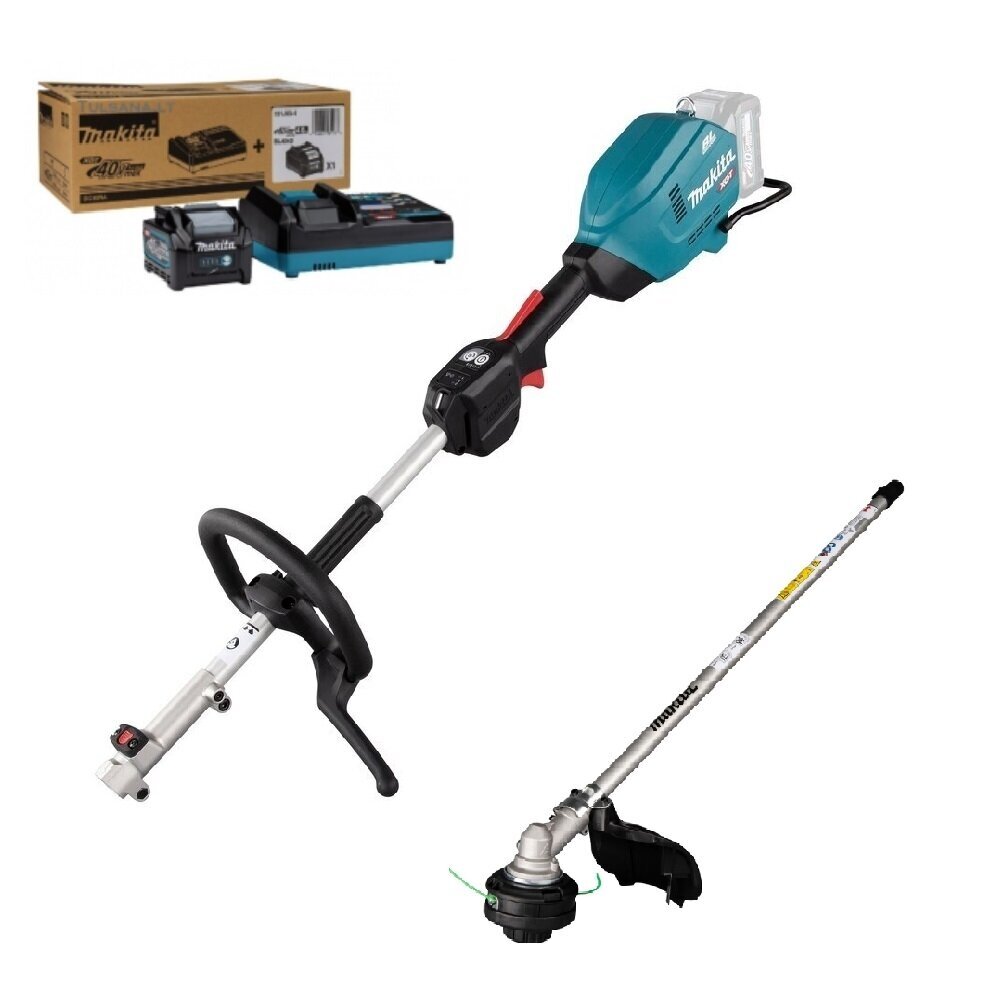 Akumuliatorinis multi sistemos variklis Makita UX01GZ + krūmapjovė, 40V, 4.0 Ah, XGT® Akumuliatorinis multi sistemos variklis Makita UX01GZ + krūmapjovė, 40V, 4.0 Ah, XGT®