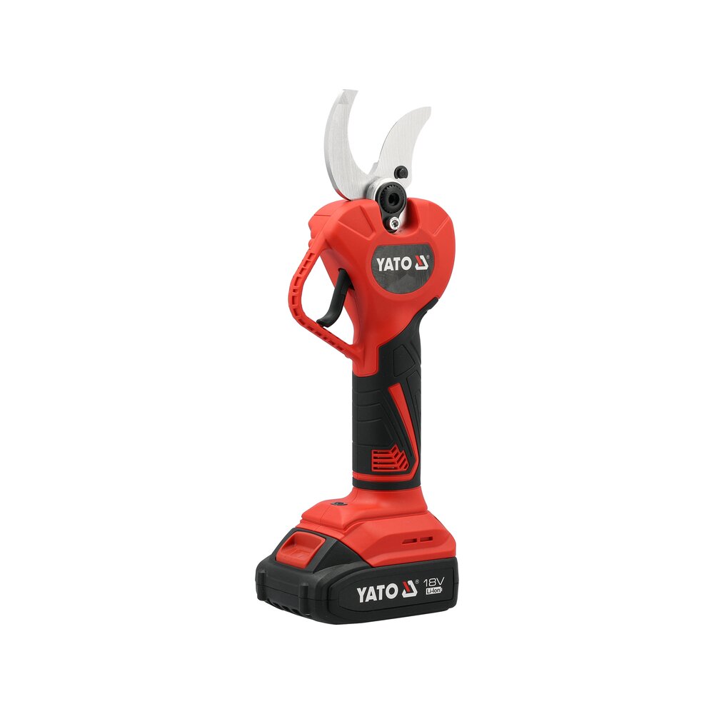 Akumuliatorinis sekatorius 18V | 40 mm | 2 AH (YT-828382) Akumuliatorinis sekatorius 18V | 40 mm | 2 AH (YT-828382)