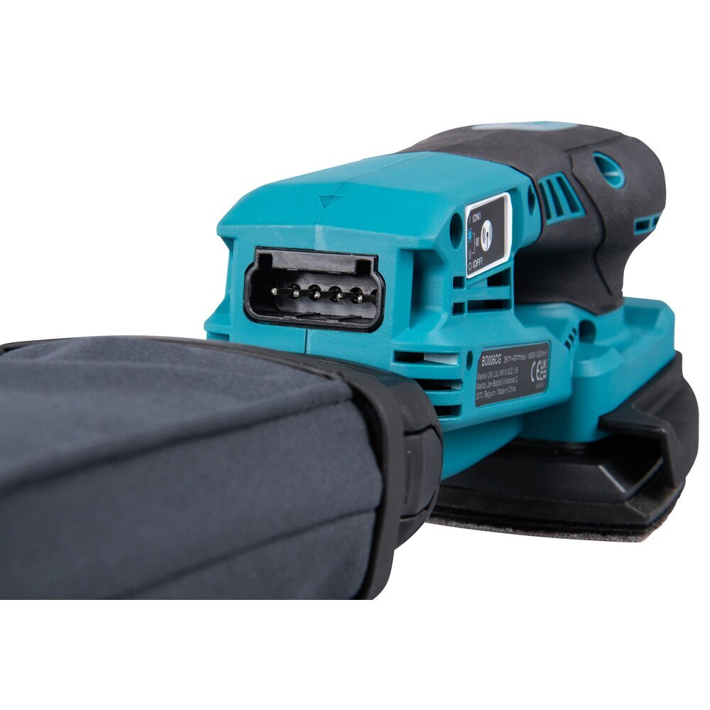 Akumuliatorinis ekscentrinis šlifuoklis Makita BO006CGZ, XGT ® 40V, be akumuliatorių ir kroviklio 12 Akumuliatorinis ekscentrinis šlifuoklis Makita BO006CGZ, XGT ® 40V, be akumuliatorių ir kroviklio 12