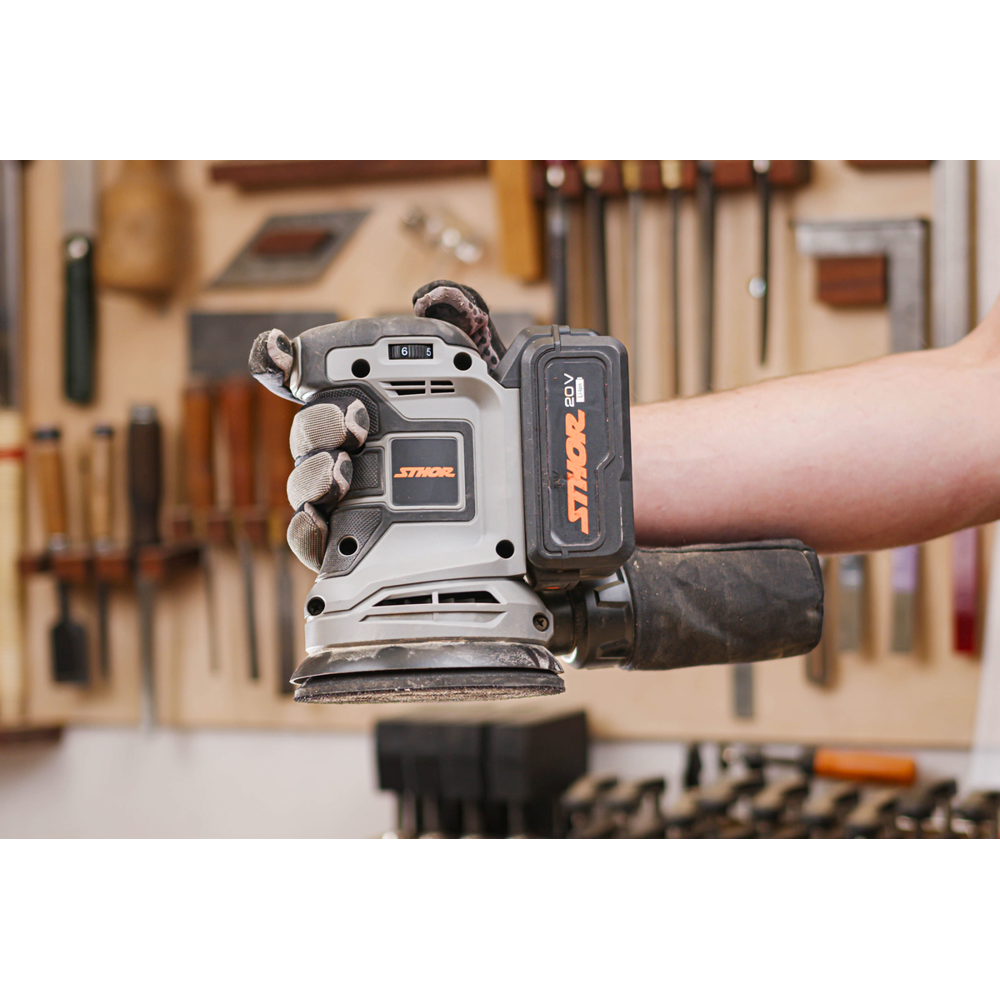 Akumuliatorinis šlifuoklis orbitinis | 20V | 125 mm | be baterijų (78143) 1 Akumuliatorinis šlifuoklis orbitinis | 20V | 125 mm | be baterijų (78143) 1