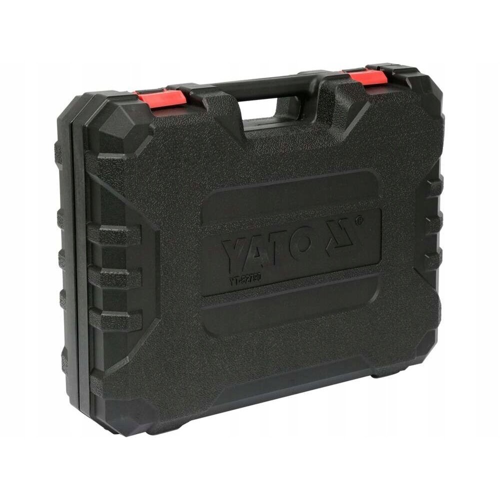 Akumuliatorinis smūginis gręžtuvas | bešepetėlinis | 75 Nm | 2 akumuliatoriai | 18V 3,0AH (YT-82791) 1 Akumuliatorinis smūginis gręžtuvas | bešepetėlinis | 75 Nm | 2 akumuliatoriai | 18V 3,0AH (YT-82791) 1