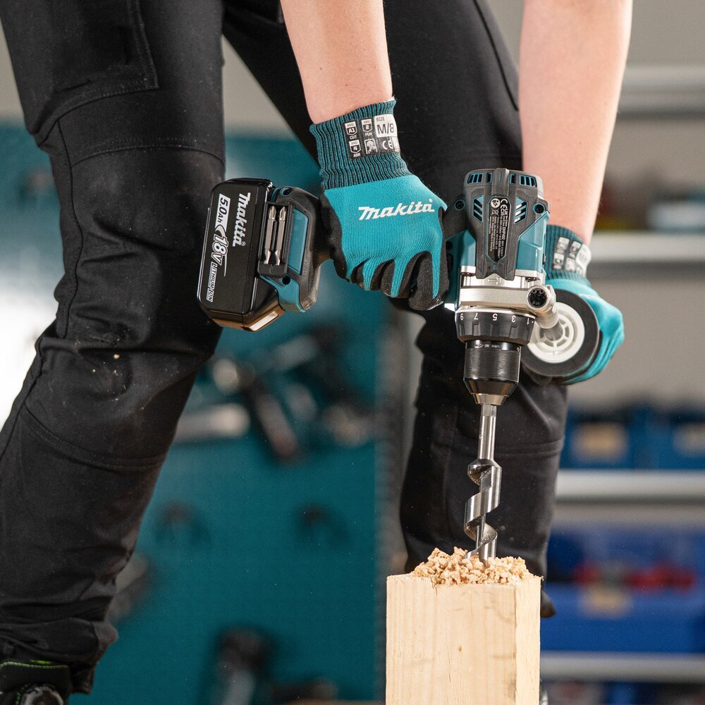 Akumuliatorinis smūginis gręžtuvas MAKITA LXT ®DHP492Z 13 Akumuliatorinis smūginis gręžtuvas MAKITA LXT ®DHP492Z 13