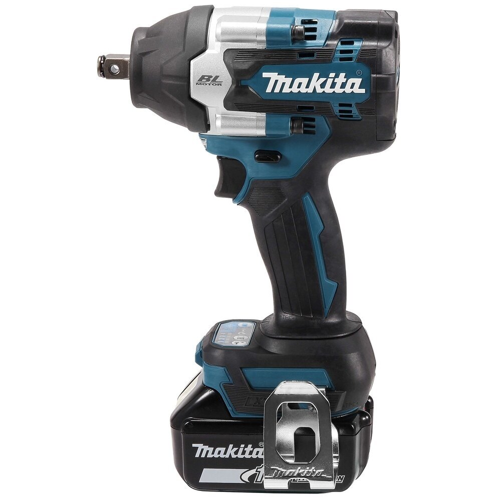 Akumuliatorinis smūginis veržliasukis MAKITA DTW700RT1, 18V, 5.0Ah, 700/1000 Nm, 1/2" 2 Akumuliatorinis smūginis veržliasukis MAKITA DTW700RT1, 18V, 5.0Ah, 700/1000 Nm, 1/2" 2