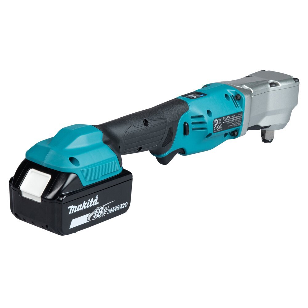 Akumuliatorinis kampinis smūginis veržliasukis MAKITA DTL300Z, 18V, 1/2", 340/530Nm 8