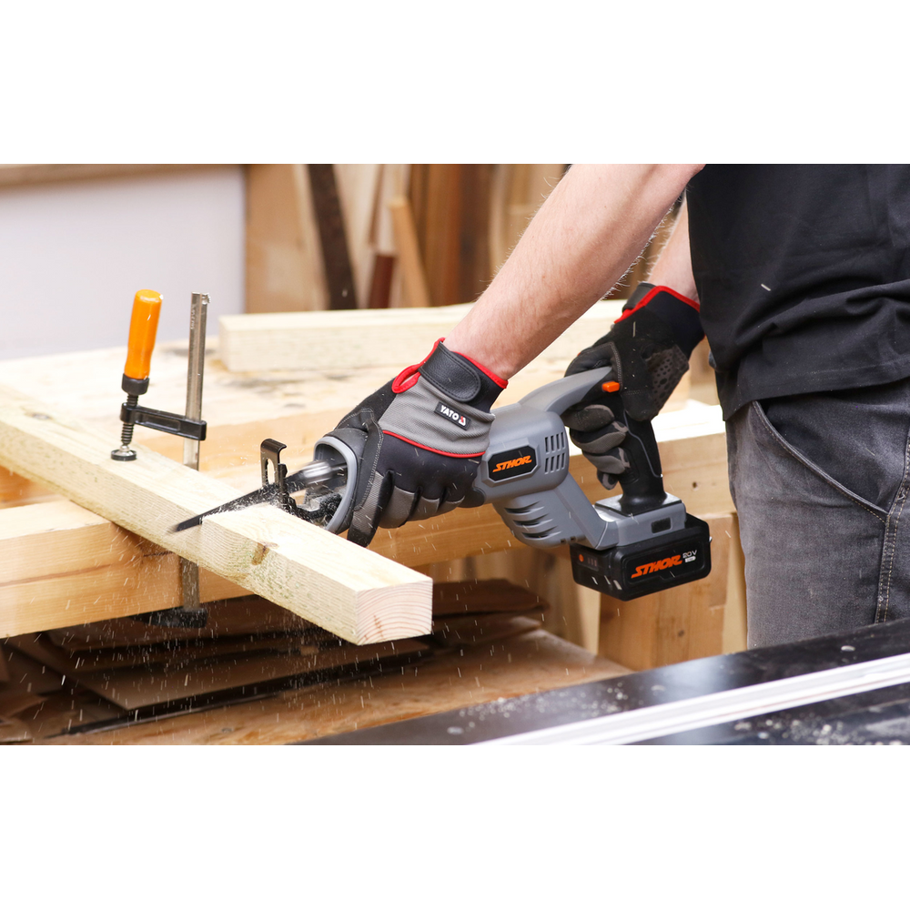 Akumuliatorinis stumdomas pjūklas | 20V, 2,0AH | be baterijų (78138) 1 Akumuliatorinis stumdomas pjūklas | 20V, 2,0AH | be baterijų (78138) 1