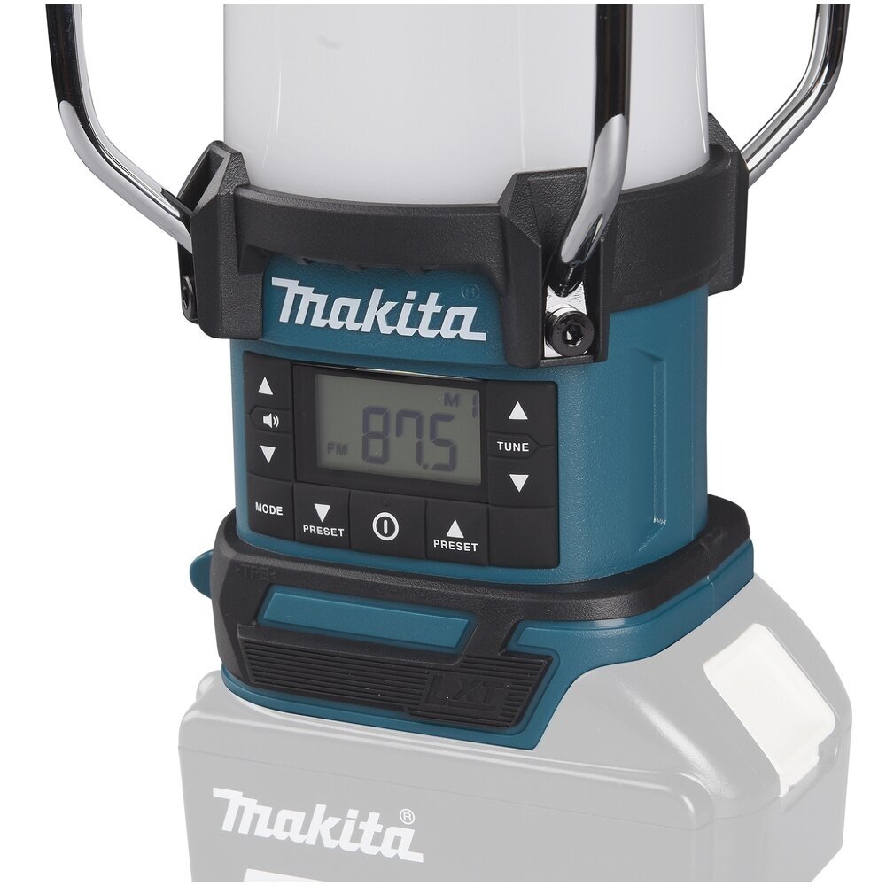 Akumuliatorinis žibintas / radijas Makita DMR055, 14,4 / 18 V, 130 lx, (be akum. ir krov.) 7