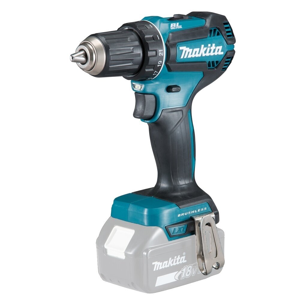 Akumuliatorinių bešepetėlių įrankių komplektas (DDF485z+DTD153z), MAKITA DLX2289TJ, 2X5Ah 1 Akumuliatorinių bešepetėlių įrankių komplektas (DDF485z+DTD153z), MAKITA DLX2289TJ, 2X5Ah 1