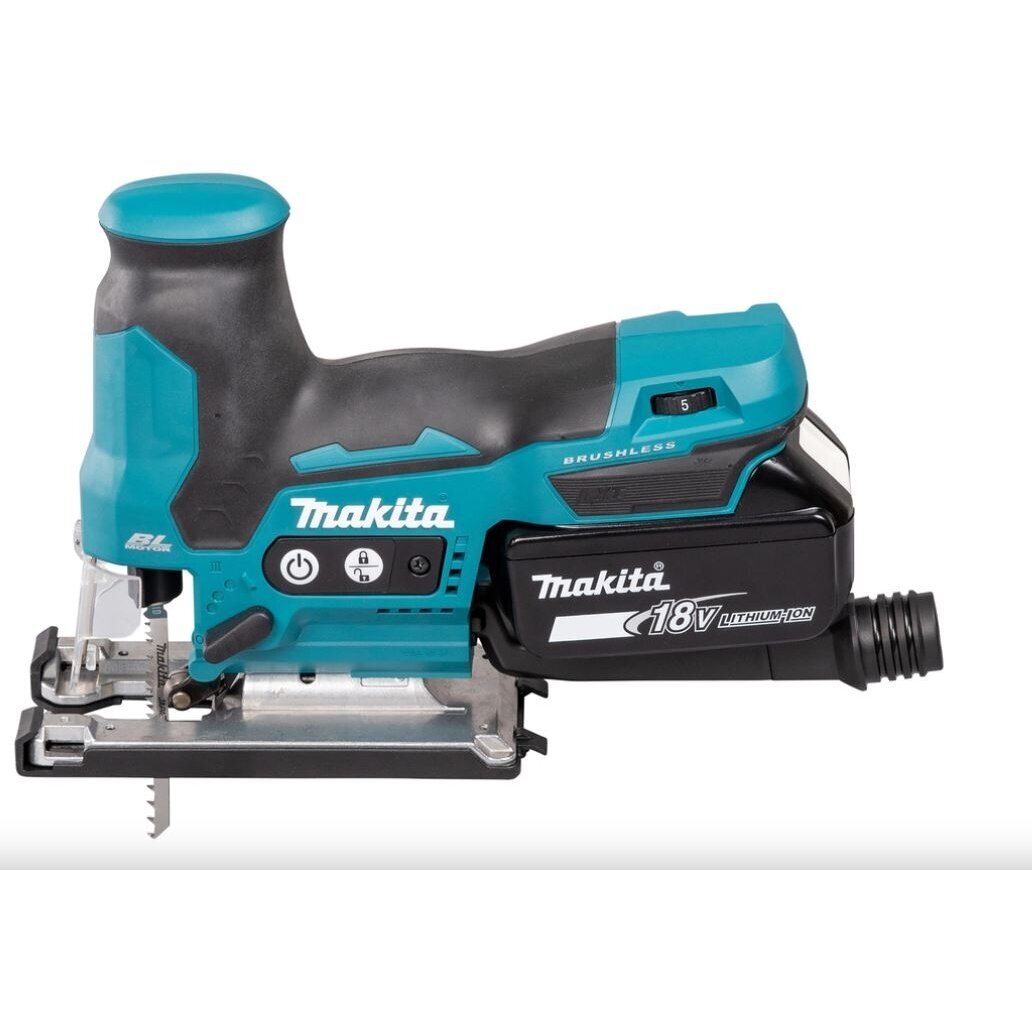 Akumuliatorinis siaurapjūklis Makita DJV185RG, 18V, 6,0Ah 1 Akumuliatorinis siaurapjūklis Makita DJV185RG, 18V, 6,0Ah 1