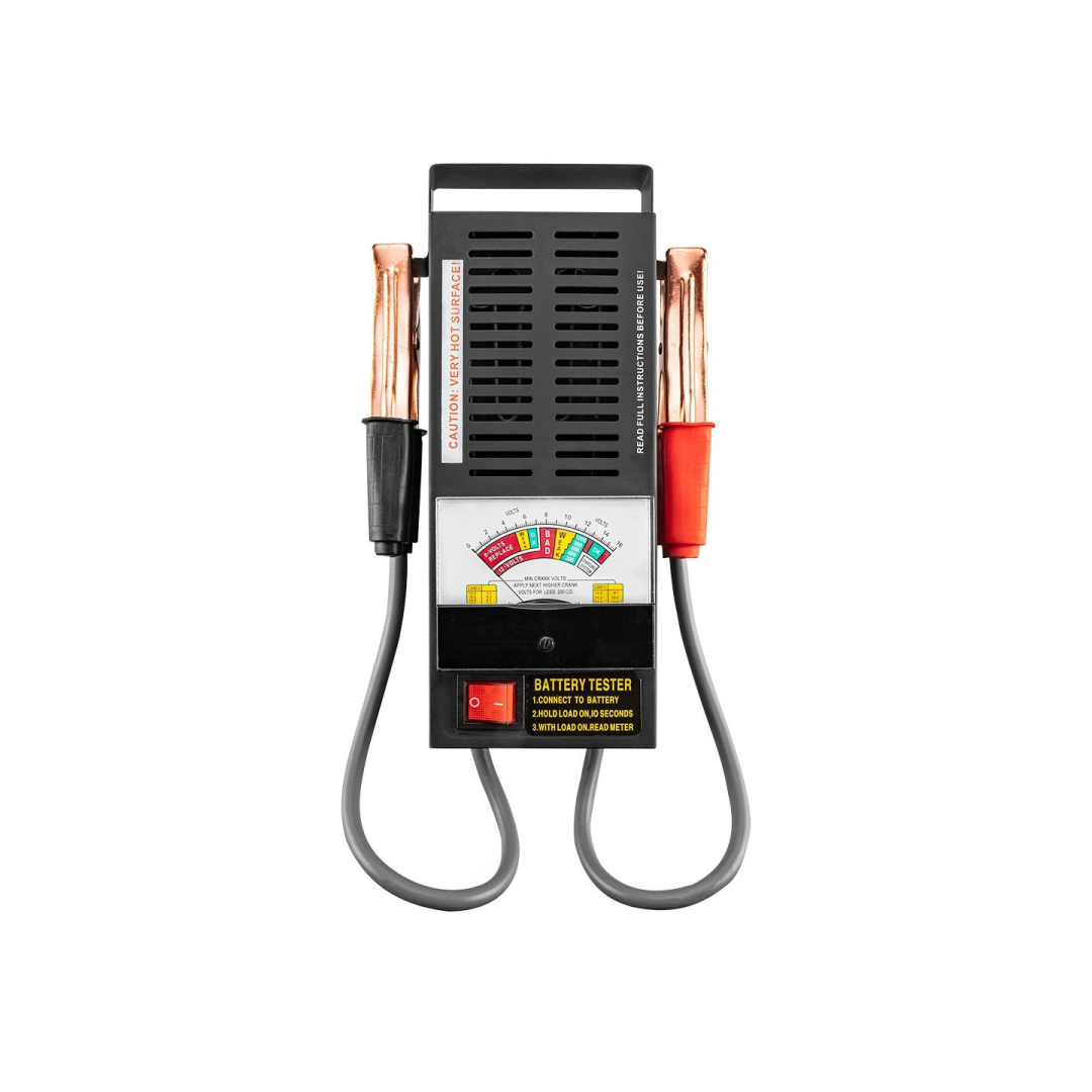 Akumuliatoriaus įkrovos ir įkrovimo testeris 100 A, 6/12 V - analog 1