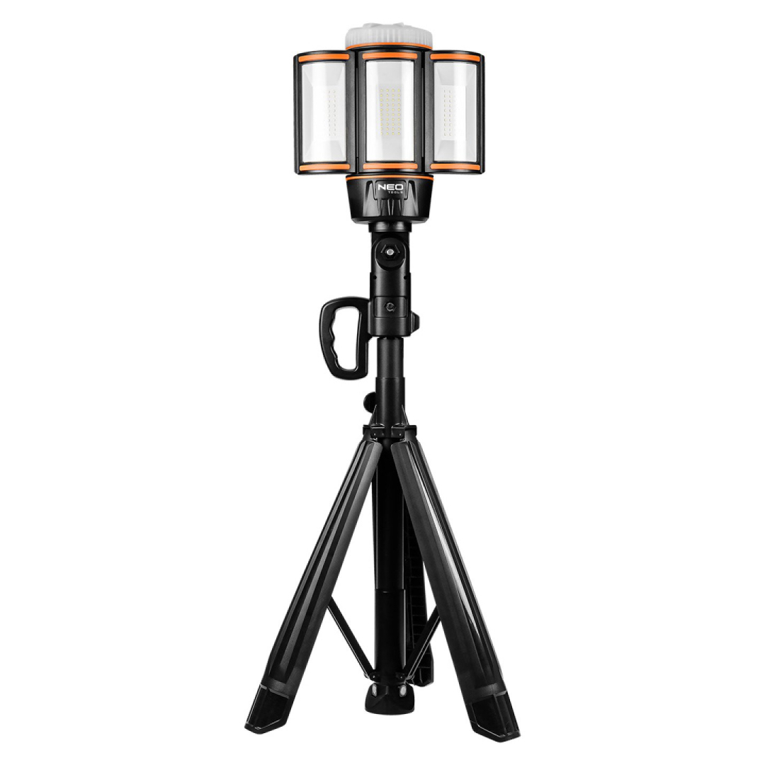 Akumuliatorinė lempa NEO 5000lm + įkroviklis 8