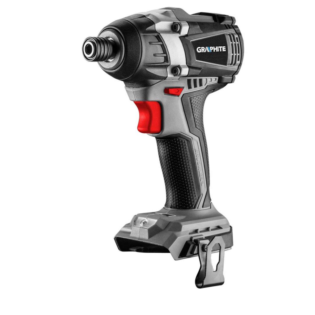 Akumuliatorinis bešepetėlinis  suktuvas,smūginis 18V 2-13mm  Graphite 1