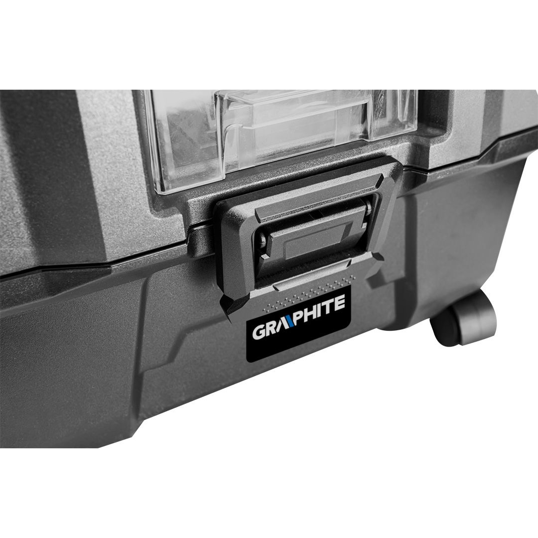 Akumuliatorinis dulkių siurblys GRAPHITE 58GE105, 18V, (be akum. ir krov.) 4 Akumuliatorinis dulkių siurblys GRAPHITE 58GE105, 18V, (be akum. ir krov.) 4