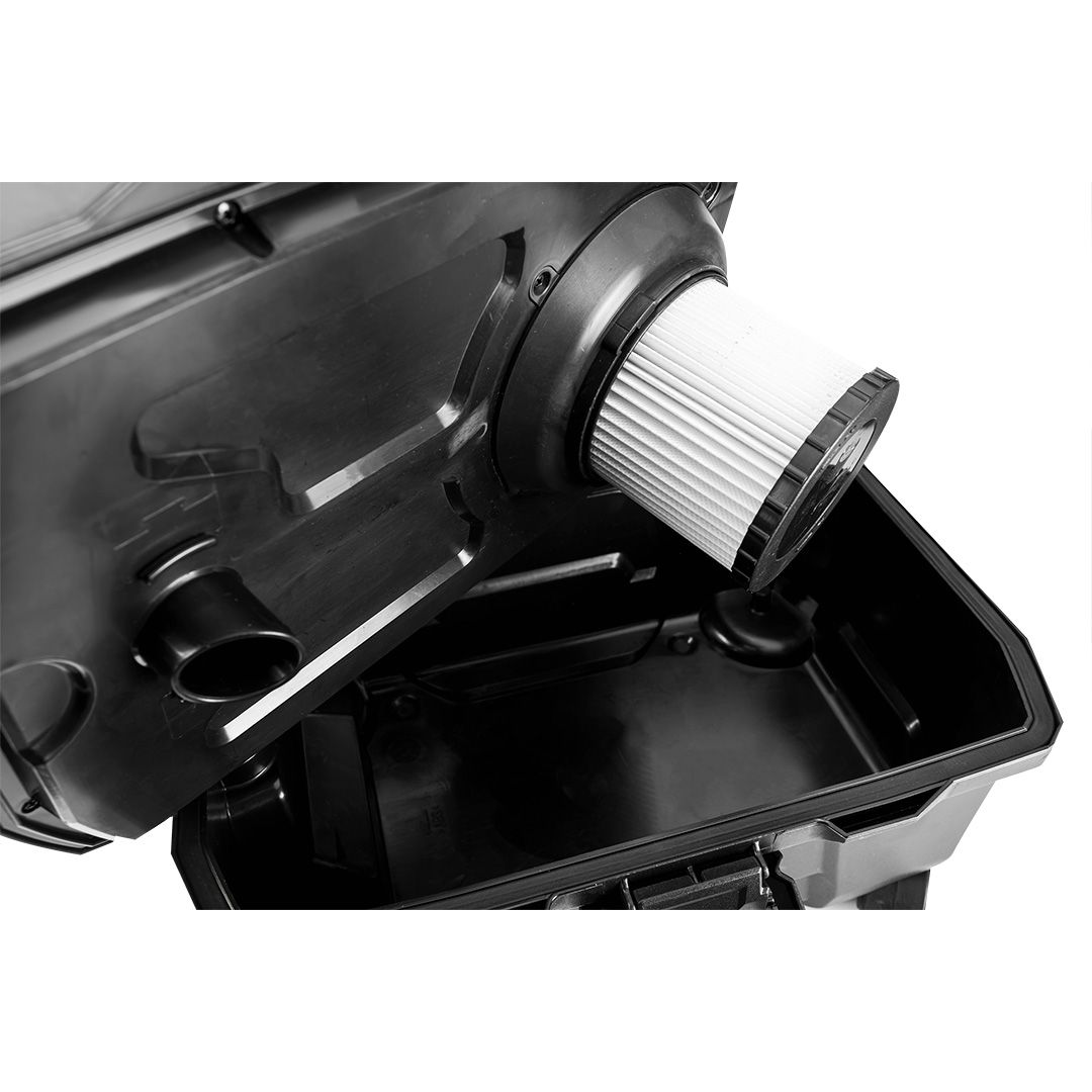 Akumuliatorinis dulkių siurblys GRAPHITE 58GE105, 18V, (be akum. ir krov.) 5 Akumuliatorinis dulkių siurblys GRAPHITE 58GE105, 18V, (be akum. ir krov.) 5