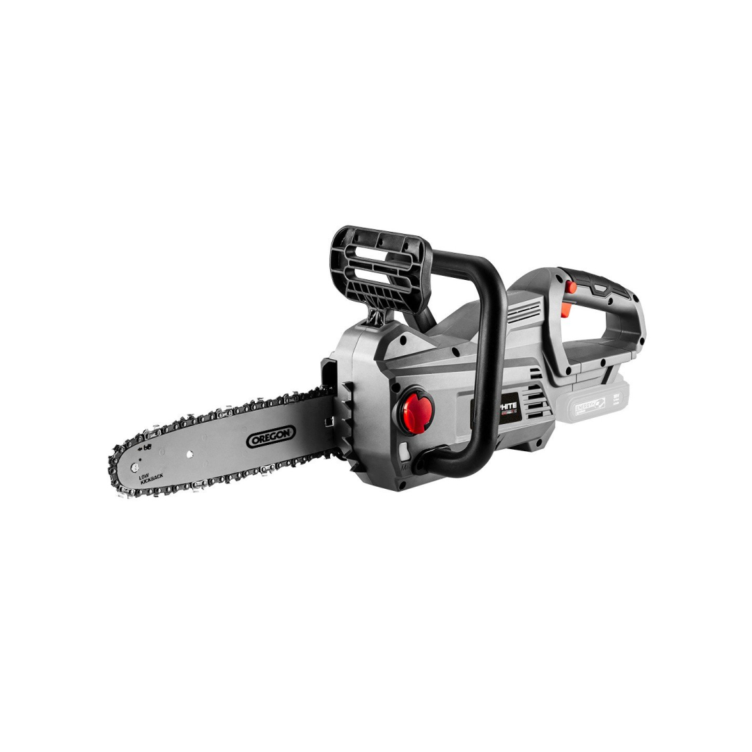 Akumuliatorinis grandininis pjūklas GRAPHITE Energy+ 18 V (be akum. ir krov.) Akumuliatorinis grandininis pjūklas GRAPHITE Energy+ 18 V (be akum. ir krov.)