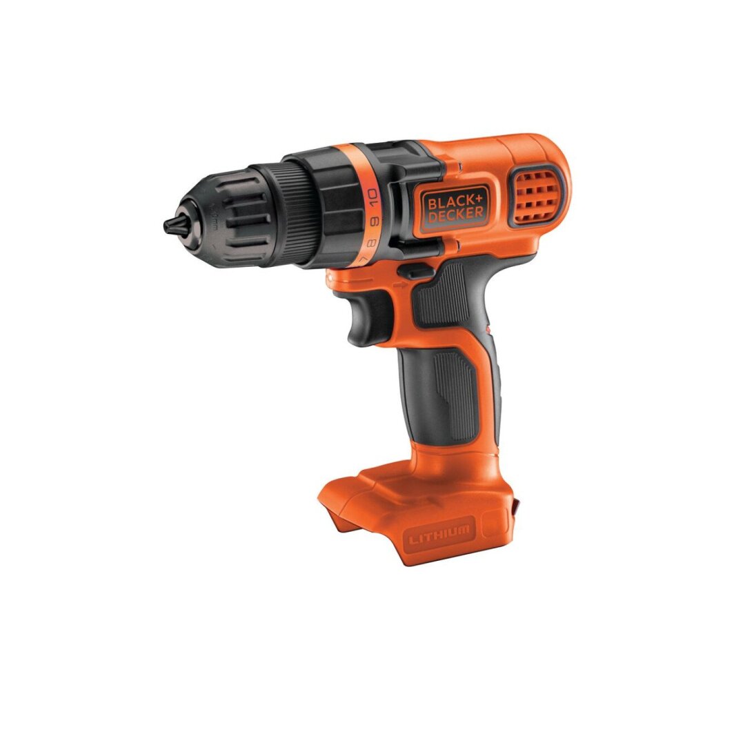 Akumuliatorinis Gręžtuvas - Suktuvas, 18V BDCDD18N-XJ, (be akumuliatoriaus ir pakrovėjo), Black&Decker