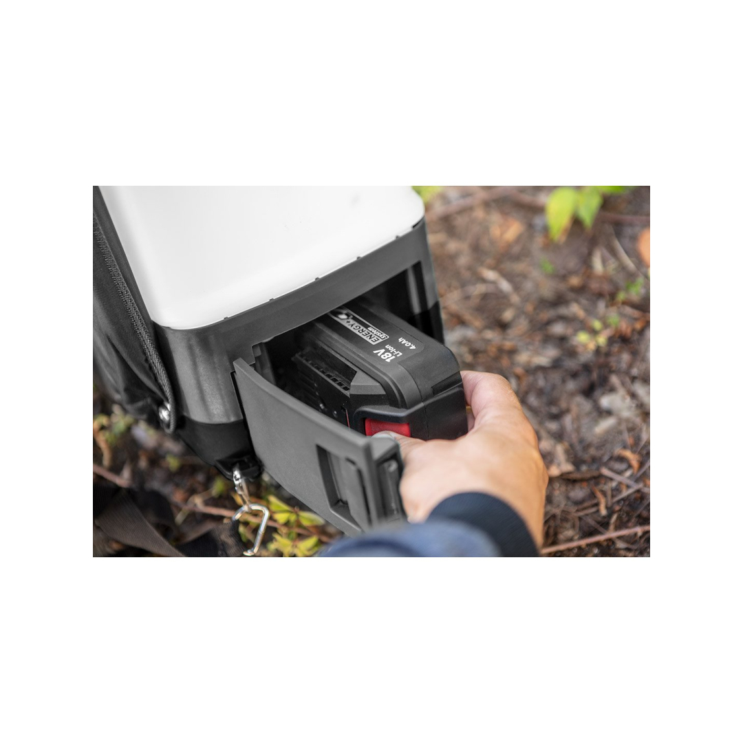 Akumuliatorinis purkštuvas GRAPHITE 58GE106, 18V 3 Akumuliatorinis purkštuvas GRAPHITE 58GE106, 18V 3