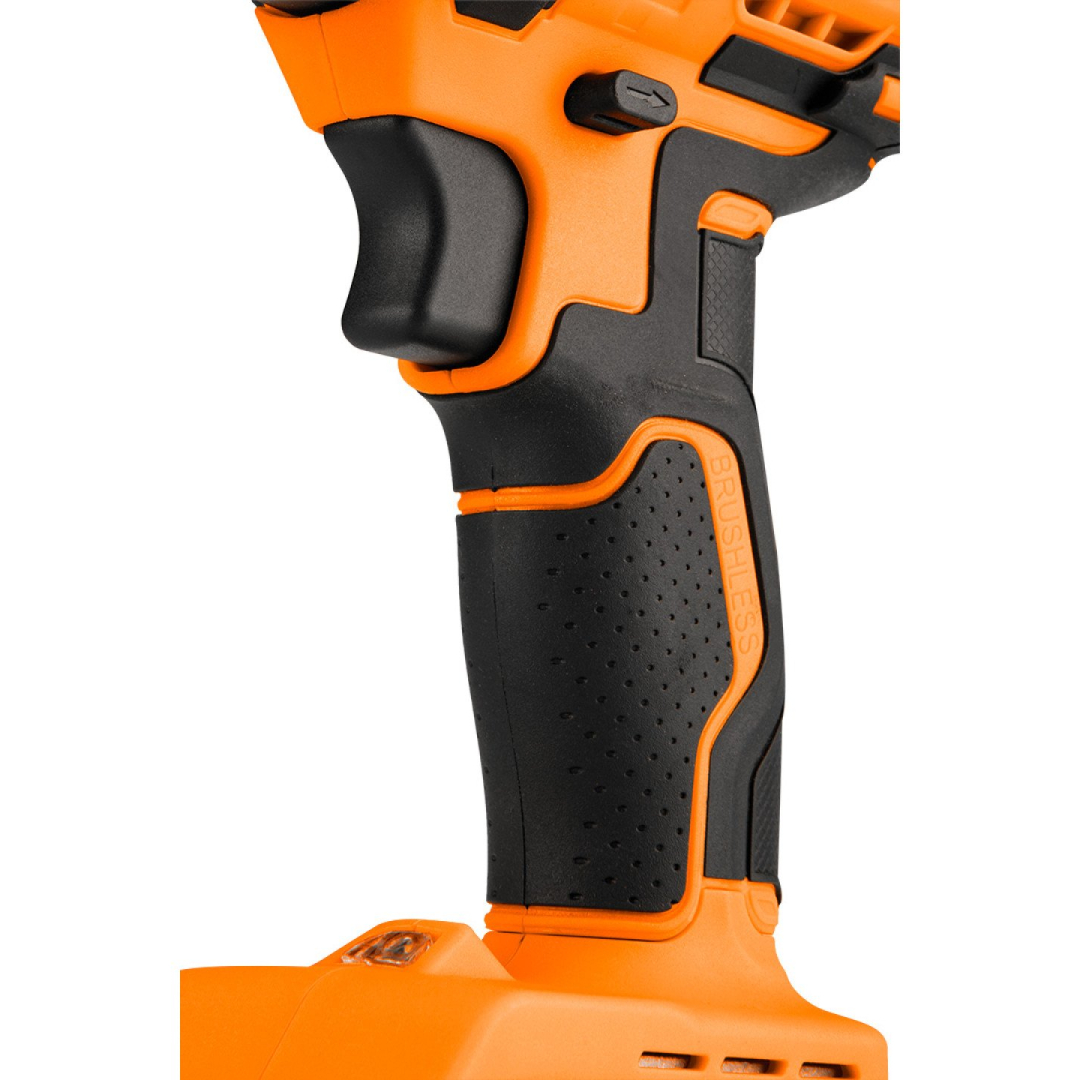 Akumuliatorinis smūginis gręžtuvas, 13 mm metalinis griebtuvas, be šepetėlių, kompaktiškas, Energy+, be akumuliatoriaus 7 Akumuliatorinis smūginis gręžtuvas, 13 mm metalinis griebtuvas, be šepetėlių, kompaktiškas, Energy+, be akumuliatoriaus 7