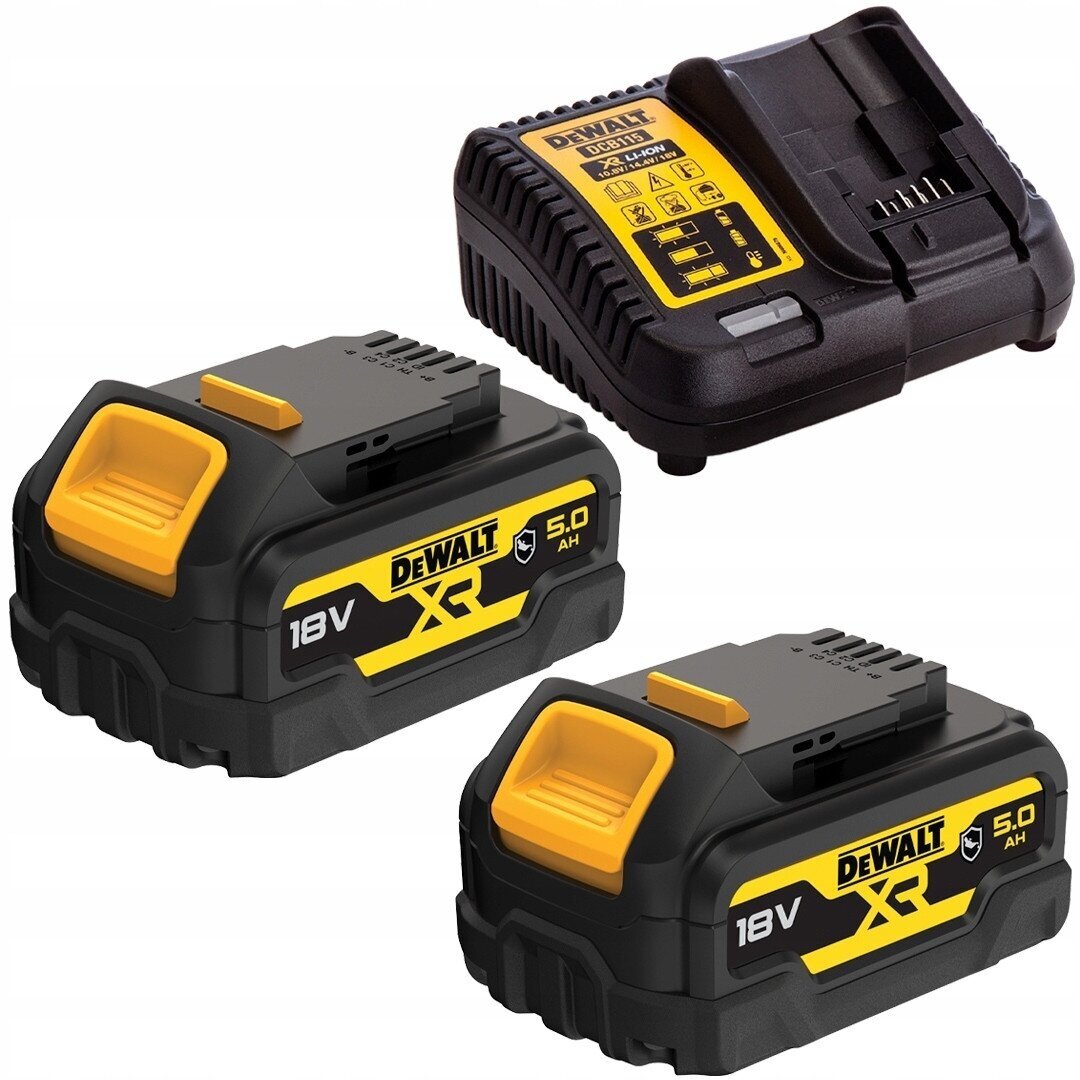 Akumuliatorinis smūginis veržliasukis DeWalt DCF900P2G-QW, 18 V, 2x5.0 Ah 2 Akumuliatorinis smūginis veržliasukis DeWalt DCF900P2G-QW, 18 V, 2x5.0 Ah 2